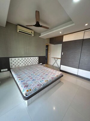 Bedroom in 3 BHK Apartment at Pride Purple Park Titanium, Wakad – for Sale