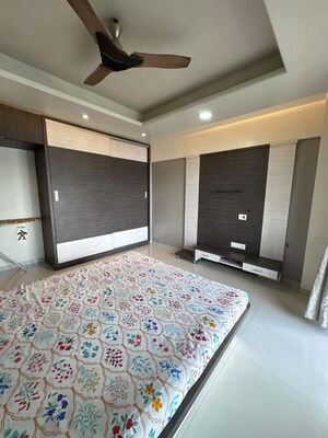 Bedroom in 3 BHK Apartment at Pride Purple Park Titanium, Wakad – for Sale