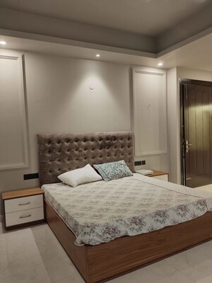Bedroom in 4 BHK Builder Floor at Ansal Sushant Lok I, Sector 43 – for Rent