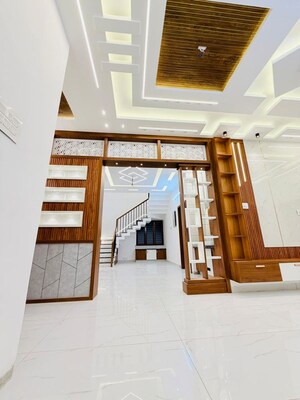 Staircase in 4 BHK Independent House at Mannuthy – for Sale