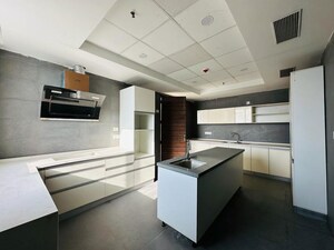 Kitchen in 4 BHK Apartment at Krrish Provence Estate, Gurgaon Faridabad Road – for Rent