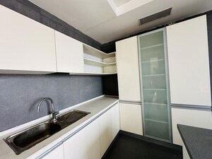Kitchen in 4 BHK Apartment at Krrish Provence Estate, Gurgaon Faridabad Road – for Rent