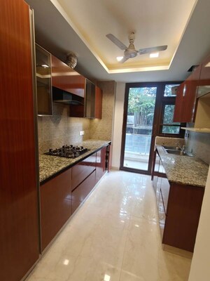 Kitchen in 3 BHK Builder Floor at Sector 21 – for Rent