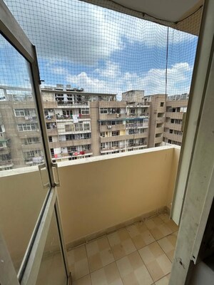 Balcony in 2 BHK Apartment at KM Residency, Raj Nagar Extension – for Sale