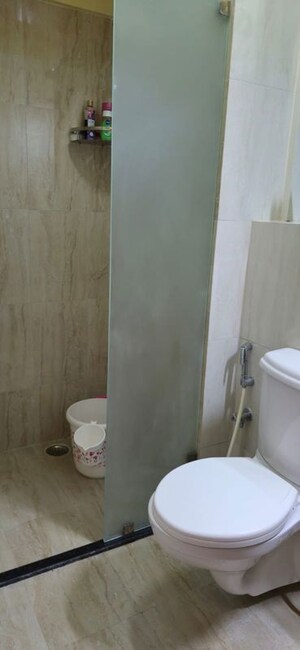 Bathroom in 3 BHK Apartment at New Town Action Area 1 – for Rent