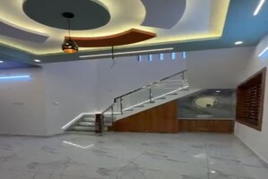 Staircase in 4 BHK Independent House at Mannuthy – for Sale