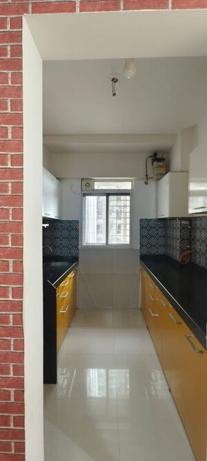 Kitchen in 1 BHK Apartment at Lodha Amara, Kolshet Road – for Rent