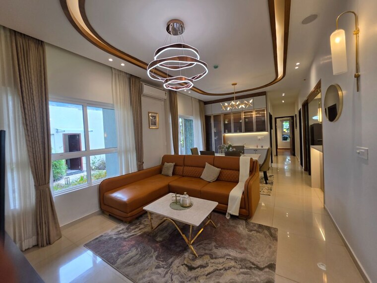 Living Room, abhee-aaria 3 Bedroom 1670 Sq.Ft. Apartment In Gunjur Bangalore 10676975