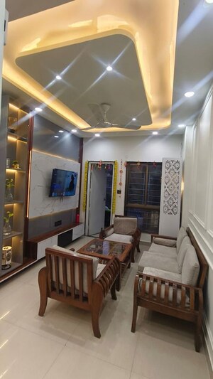 Living Room in 1 BHK Apartment at Dwarka – for Rent