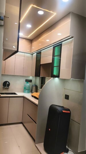 Kitchen in 1 BHK Apartment at Dwarka – for Rent