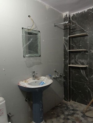 Bathroom in 3 BHK Apartment at Sector 19 Dwarka – for Rent