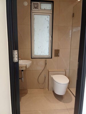 Bathroom in 3 BHK Apartment at Lashkaria Indrasukh, Andheri West – for Sale