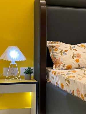 Bedroom in 3 BHK Apartment at Allwin El Comercia, Nagla Road – for Rent