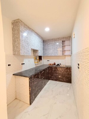 Kitchen in 2 BHK Builder Floor at Malviya Nagar – for Rent