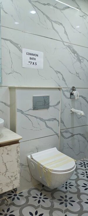 Bathroom in 3 BHK Apartment at Dwarka – for Sale