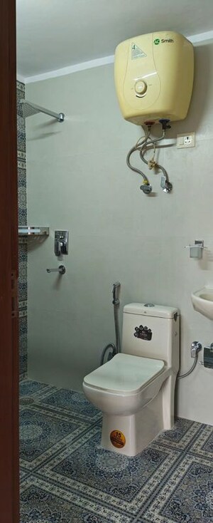Bathroom in 3 BHK Apartment at Dwarka – for Sale