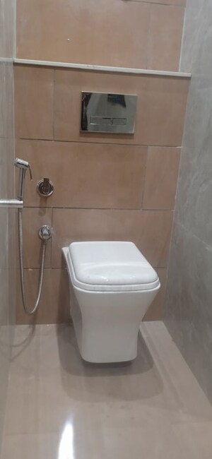 Bathroom in 3 BHK Builder Floor at Mahavir Enclave – for Sale