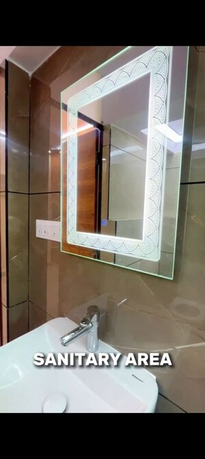 Bathroom in 1 RK Apartment at Sector 16b Dwarka – for Rent