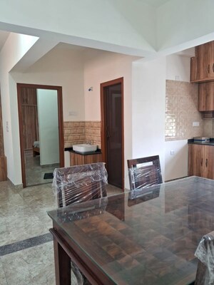 Dining area in 2 BHK Apartment at Infantry Road – for Rent
