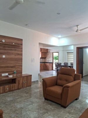 Living Room in 2 BHK Apartment at Infantry Road – for Rent