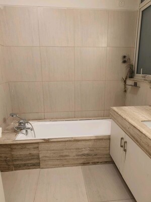 Bathroom in 2 BHK Builder Floor at Sector 21 – for Rent