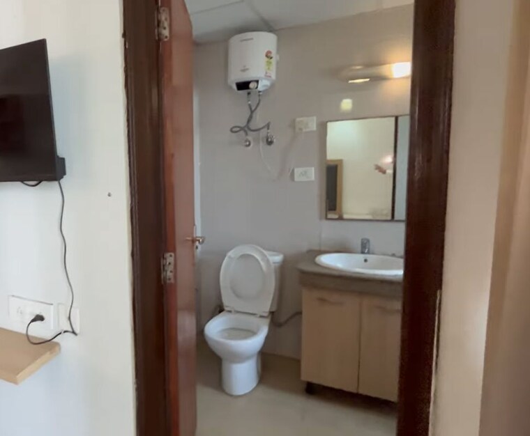 Bathroom, nimbus-the-golden-palm 2 Bedroom 915 Sq.Ft. Apartment In Sector 168 Noida 10677203