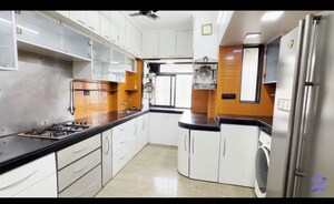 Kitchen in 3 BHK Apartment at Royal Classic Co Op Society, Andheri West – for Rent