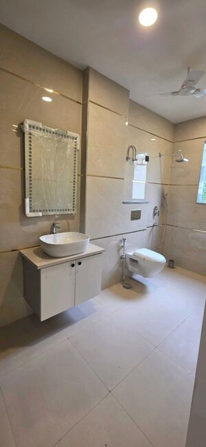 Bathroom in 3 BHK Builder Floor at Sector 21 – for Rent