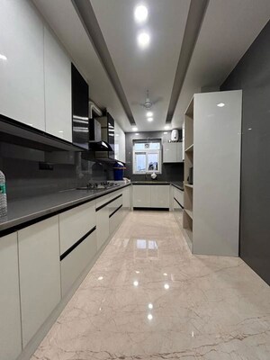 Kitchen in 4 BHK Builder Floor at New Rajinder Nagar – for Sale