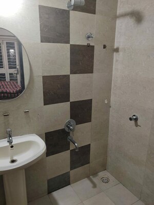Bathroom in 2 BHK Apartment at GK Rose Icon, Pimple Saudagar – for Rent