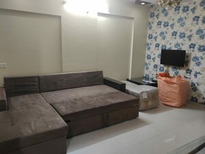 Living Room in 2 BHK Apartment at GK Rose Icon, Pimple Saudagar – for Rent