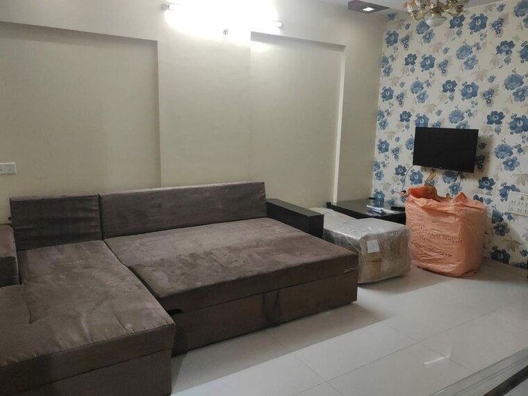 Living Room, gk-rose-icon 2 Bedroom 700 Sq.Ft. Apartment In Pimple Saudagar Pune 10677313