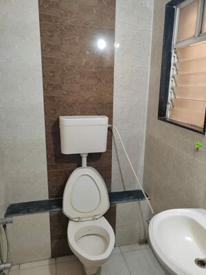 Bathroom in 2 BHK Apartment at GK Rose Icon, Pimple Saudagar – for Rent