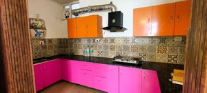 Kitchen in 3 BHK Builder Floor at Rajpur Road – for Rent