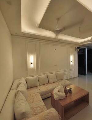 Living Room in 3 BHK Builder Floor at Rajouri Garden – for Rent