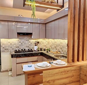 Kitchen in 3 BHK Builder Floor at Rajouri Garden – for Rent