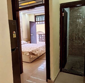 Building Lobby in 3 BHK Builder Floor at Rajouri Garden – for Rent