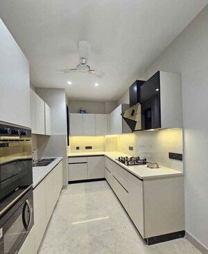 Kitchen in 3 BHK Builder Floor at Subhash Nagar – for Rent