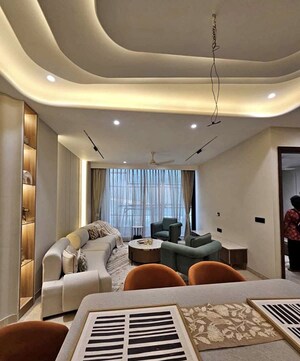 Living Room in 3 BHK Builder Floor at Subhash Nagar – for Rent