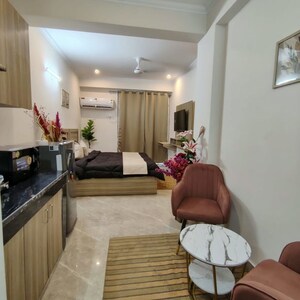 Kitchen in 2 BHK Apartment at Saya Zion, Sector 4 Greater Noida – for Rent