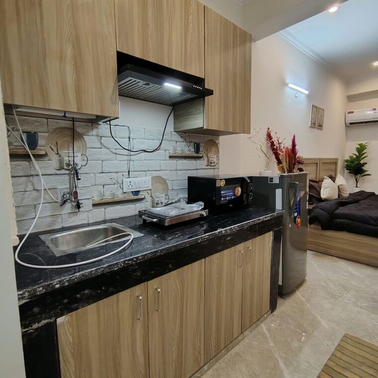 Kitchen, saya-zion 2 Bedroom 1220 Sq.Ft. Apartment In Sector 4 Greater Noida Greater Noida 10677378
