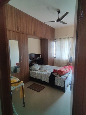 Bedroom in 2 BHK Builder Floor at Aastha Apartments Tejaswini Nagar, Tejaswini Nagar – for Sale