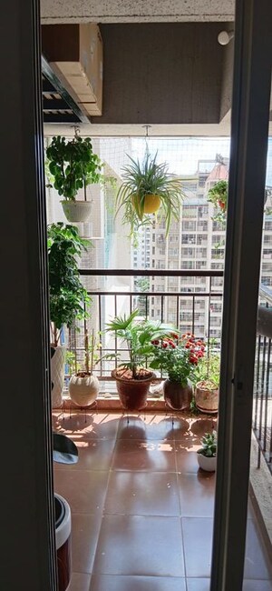 Balcony in 2 BHK Apartment at Silver Oak, Punawale – for Rent