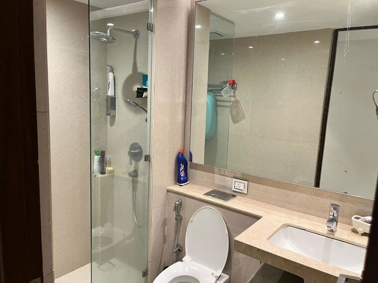 Bathroom, one-hiranandani-park 3 Bedroom 1500 Sq.Ft. Apartment In Ghodbunder Road Thane 10450960