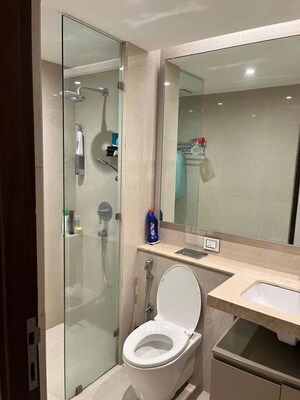 Bathroom in 3 BHK Apartment at One Hiranandani Park, Ghodbunder Road – for Sale