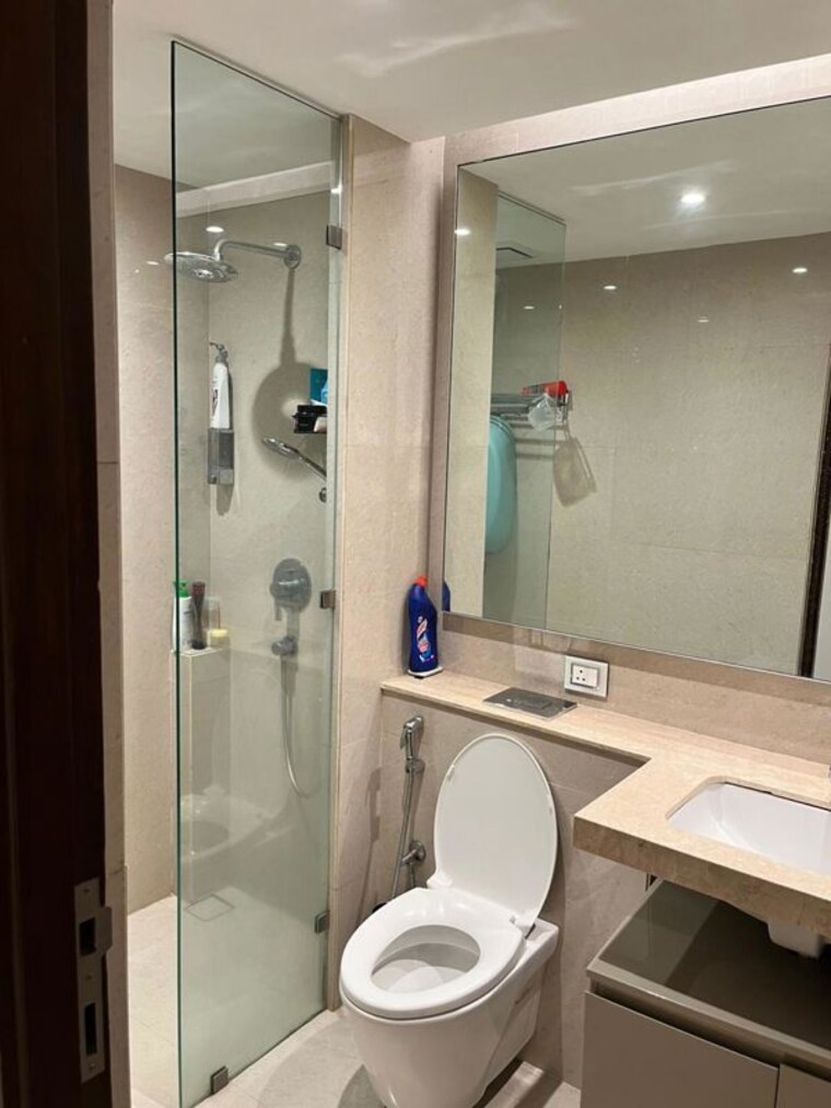 Bathroom, one-hiranandani-park 3 Bedroom 1500 Sq.Ft. Apartment In Ghodbunder Road Thane 10450960