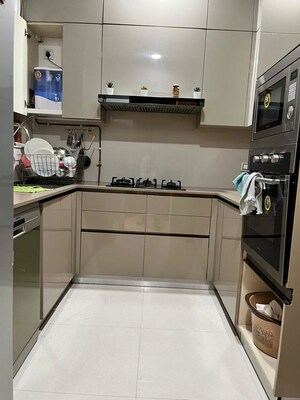 Kitchen in 3 BHK Apartment at One Hiranandani Park, Ghodbunder Road – for Sale