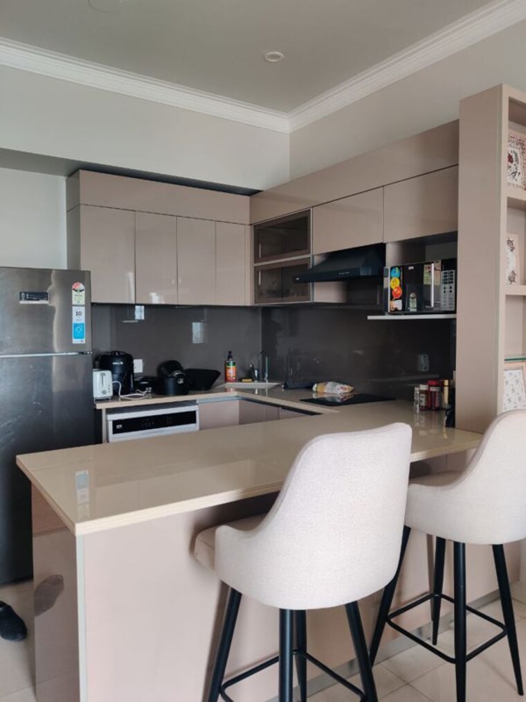 Kitchen, central-park-3-the-room 1 RK 914 Sq.Ft. Apartment In Sohna Sector 33 Gurgaon 10677410