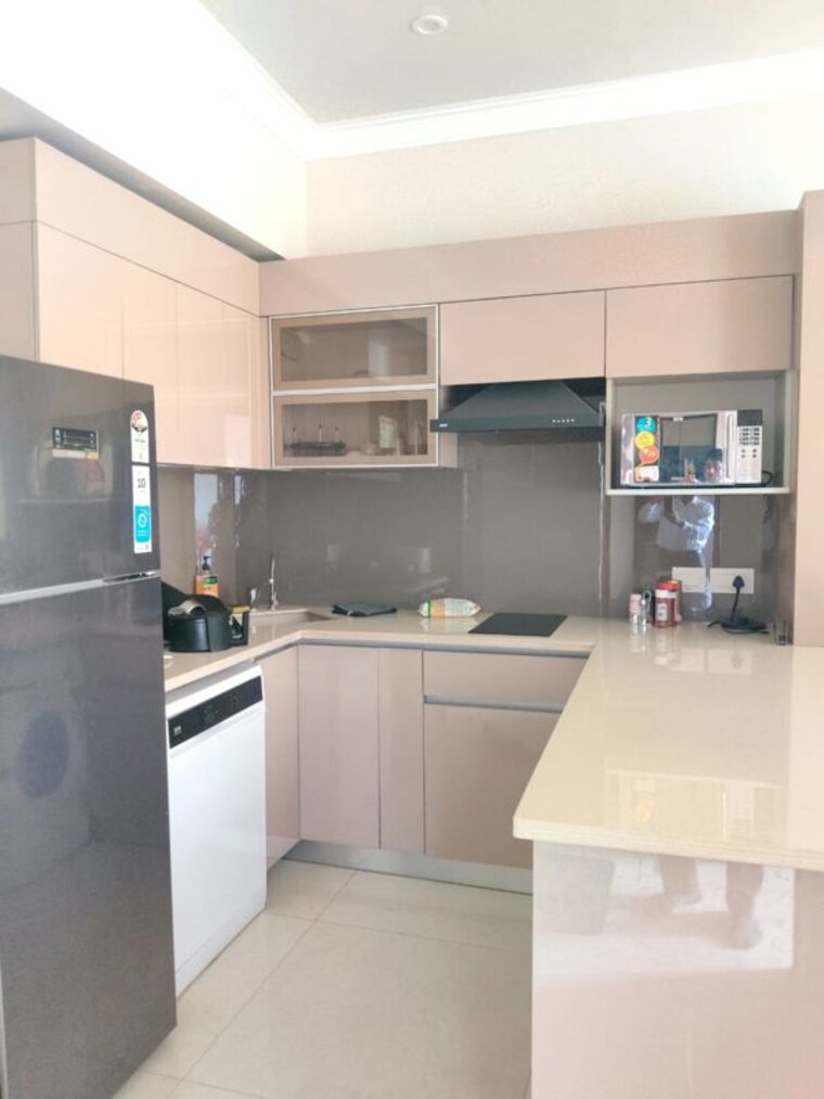 Kitchen, central-park-3-the-room 1 RK 914 Sq.Ft. Apartment In Sohna Sector 33 Gurgaon 10677410
