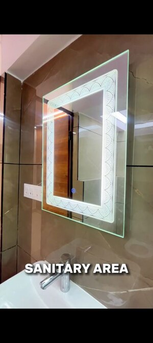 Bathroom in Studio Apartment at Sector 16 C Dwarka – for Rent